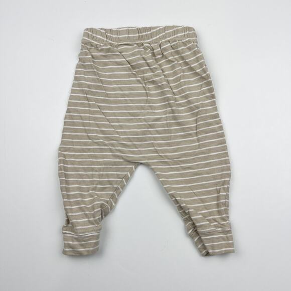 Little Co. Organic Neutral Striped Pants - Picture 5 of 5